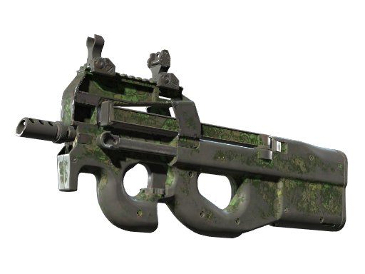 Buy CS2 smg Souvenir P90 | Verdant Growth (Battle-Scarred) skin