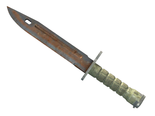 Buy CS2 knife ★ StatTrak™ Bayonet | Rust Coat (Battle-Scarred) skin