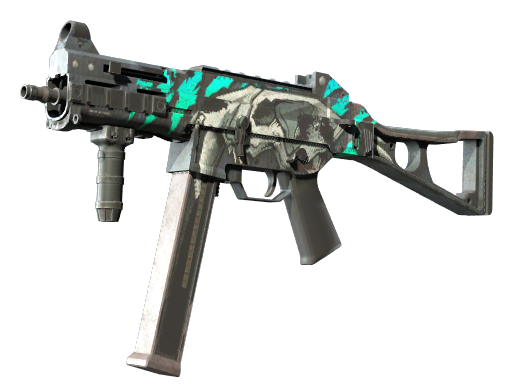 Buy CS2 smg UMP-45 | Primal Saber (Battle-Scarred) skin