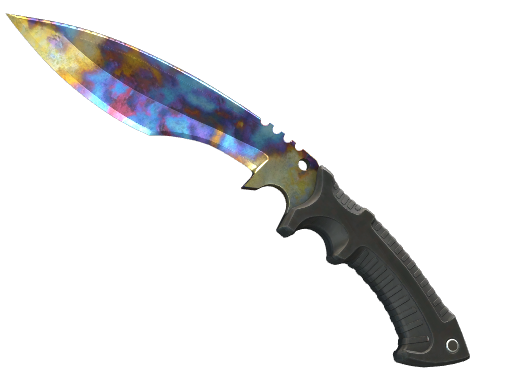 Buy CS2 knife ★ Kukri Knife | Case Hardened (Well-Worn) skin