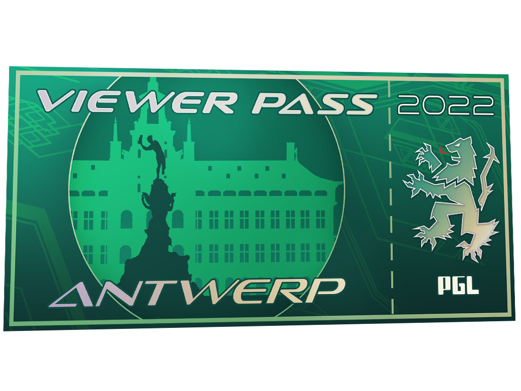 Buy CS2 pass Antwerp 2022 Viewer Pass skin