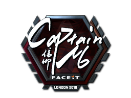 Buy CS2 sticker Sticker | captainMo (Foil) | London 2018 skin