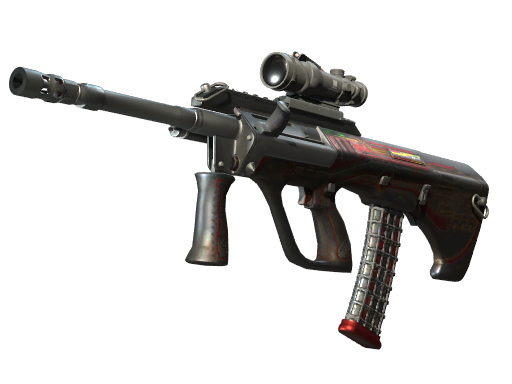 Buy CS2 rifle AUG | Syd Mead (Battle-Scarred) skin