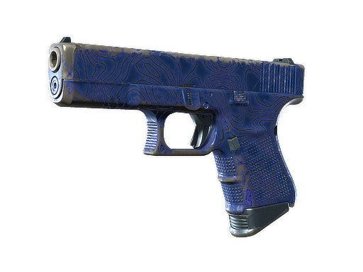Buy CS2 pistol Glock-18 | Ocean Topo (Field-Tested) skin