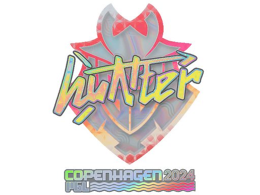 Buy CS2 sticker Sticker | huNter- (Holo) | Copenhagen 2024 skin