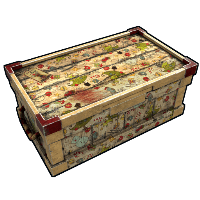 Buy Rust large wooden box Christmas Holiday LWB skin