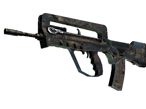 Buy CS2 rifle Souvenir FAMAS | CaliCamo (Battle-Scarred) skin