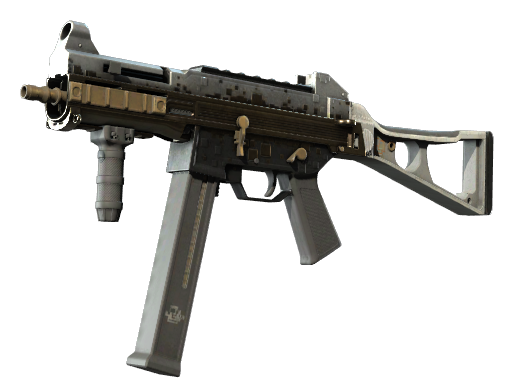 Buy CS2 smg StatTrak™ UMP-45 | Gold Bismuth (Well-Worn) skin