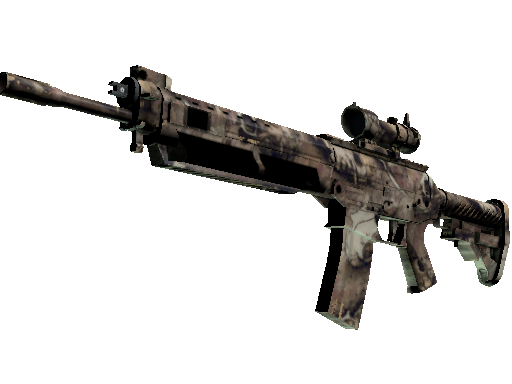 Buy CS2 rifle Souvenir SG 553 | Bleached (Minimal Wear) skin