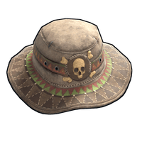 Buy Rust clothing Burlap Bandit Hat skin