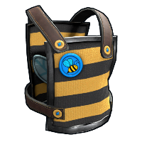 Buy Rust metal torso plate Bee Cosplay Chestplate skin