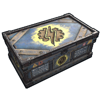 Buy Rust large wooden box XPOINT Electrical skin
