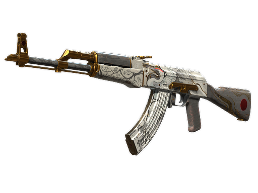 Buy CS2 rifle Souvenir AK-47 | Crane Flight (Well-Worn) skin