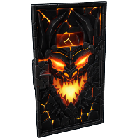 Buy Rust armored metal door Dragon Horn Armored Door skin
