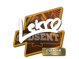 Buy CS2 sticker Sticker | Lekr0 | Atlanta 2017 skin