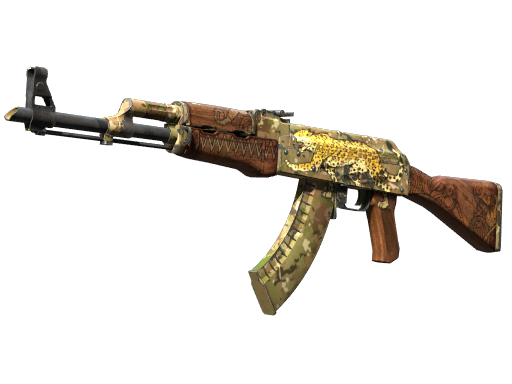 Buy CS2 rifle Souvenir AK-47 | Panthera onca (Well-Worn) skin