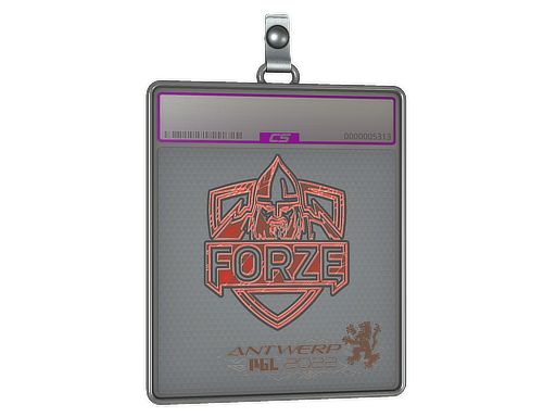 Buy CS2 charm Sticker Slab | forZe eSports (Holo) | Antwerp 2022 skin