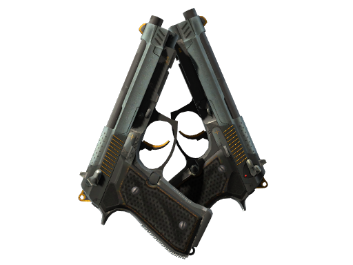 Buy CS2 pistol Dual Berettas | Ventilators (Field-Tested) skin