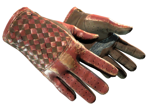 Buy CS2 gloves ★ Driver Gloves | Crimson Weave (Battle-Scarred) skin
