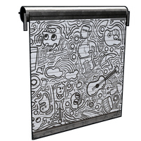 Buy Rust misc Doodle Garage Door skin