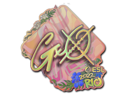Buy CS2 sticker Sticker | gxx- (Holo) | Rio 2022 skin