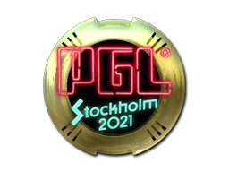 Buy CS2 sticker Sticker | PGL (Gold) | Stockholm 2021 skin