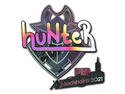Buy CS2 sticker Sticker | huNter- (Holo) | Stockholm 2021 skin