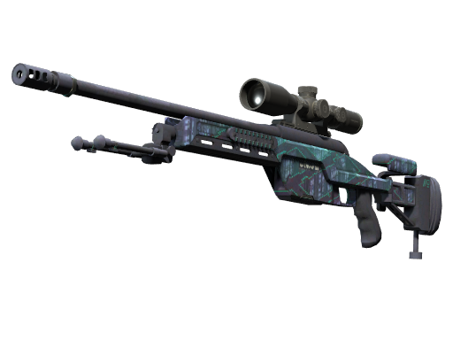 Buy CS2 sniper rifle SSG 08 | Mainframe 001 (Battle-Scarred) skin