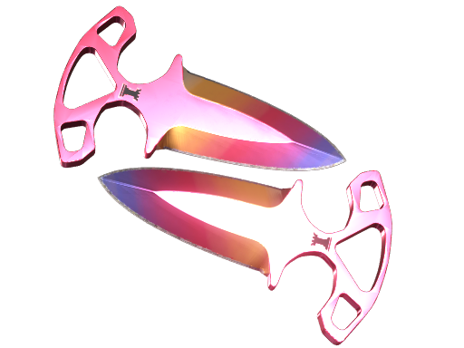 Buy CS2 knife ★ StatTrak™ Shadow Daggers | Fade (Factory New) skin