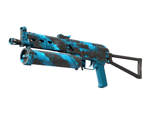 Buy CS2 smg PP-Bizon | Blue Streak (Minimal Wear) skin