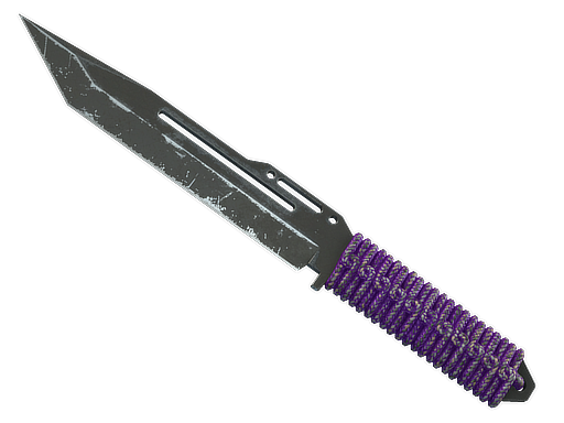 Buy CS2 knife ★ Paracord Knife | Ultraviolet (Battle-Scarred) skin