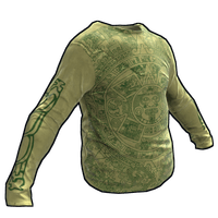 Buy Rust clothing Aztec Long T-Shirt skin