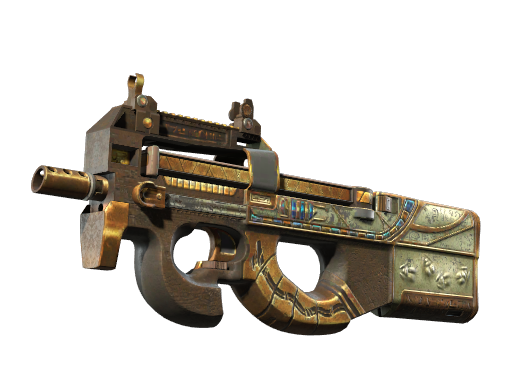 Buy CS2 smg Souvenir P90 | ScaraB Rush (Battle-Scarred) skin