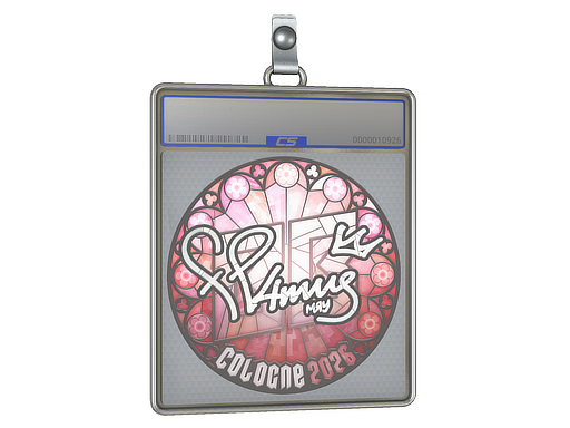 Buy CS2 charm Sticker Slab | FL4MUS | Cologne 2026 skin