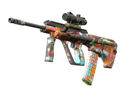 Buy CS2 rifle Souvenir AUG | Eye of Zapems (Battle-Scarred) skin