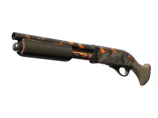 Buy CS2 shotgun Sawed-Off | Orange DDPAT (Field-Tested) skin