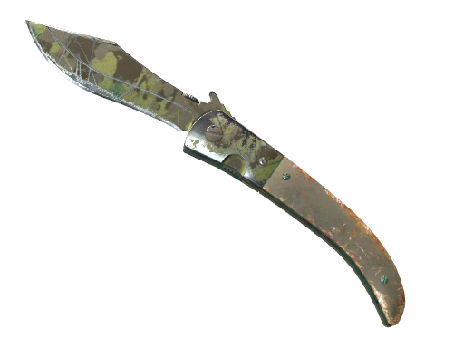 Buy CS2 knife ★ StatTrak™ Navaja Knife | Boreal Forest (Battle-Scarred) skin