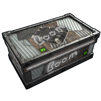 Buy Rust large wooden box Neon Boom Storage skin