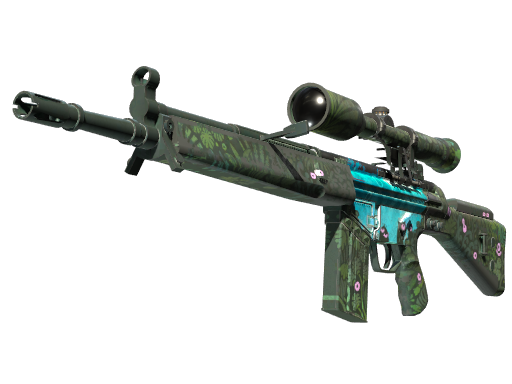 Buy CS2 sniper rifle StatTrak™ G3SG1 | Dream Glade (Battle-Scarred) skin