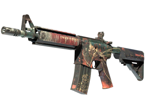 Buy CS2 rifle StatTrak™ M4A4 | Tooth Fairy (Battle-Scarred) skin