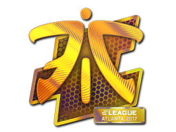Buy CS2 sticker Sticker | Fnatic (Holo) | Atlanta 2017 skin
