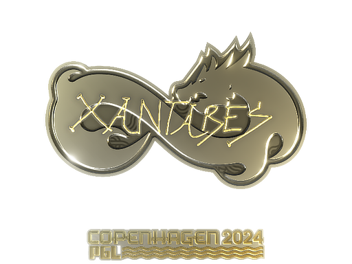 Buy CS2 sticker Sticker | XANTARES (Gold) | Copenhagen 2024 skin