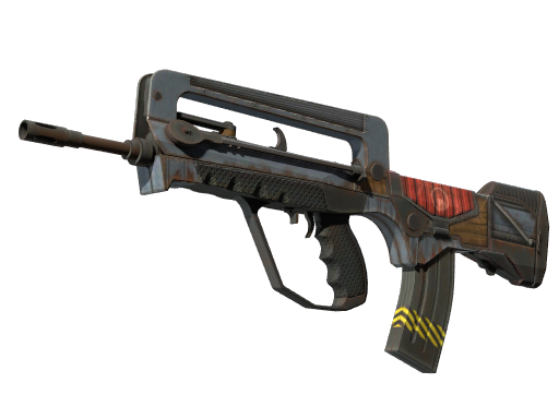 Buy CS2 rifle StatTrak™ FAMAS | Decommissioned (Well-Worn) skin