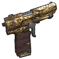 Buy Rust semi auto pistol Golden Dragon skin