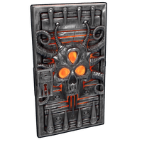 Buy Rust sheet metal door The Fiend Metal Door skin