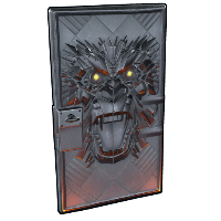 Buy Rust sheet metal door Ape Lord Door skin