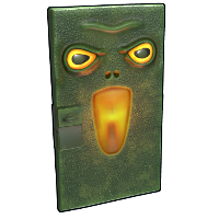 Buy Rust sheet metal door Frog Door skin