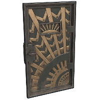 Buy Rust armored metal door Clockwork Portal skin