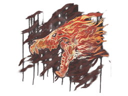 Buy CS2 graffiti Sealed Graffiti | Howling Dawn skin