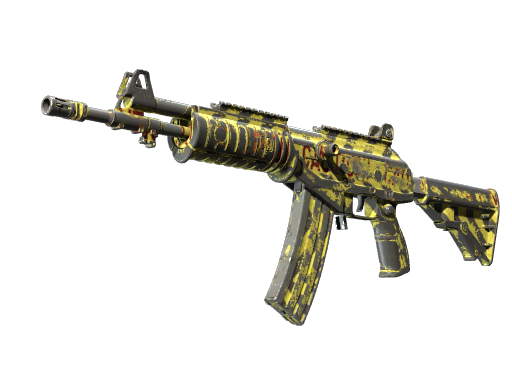 Buy CS2 rifle Souvenir Galil AR | CAUTION! (Battle-Scarred) skin